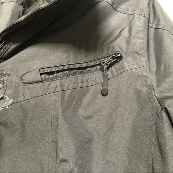 3 IN 1 CB SPORT SIZE M BLACK MEN'S JACKET AND COAT, REMOVIBLE ZIPPER HOOD,  WGOT - Picture 10 of 10